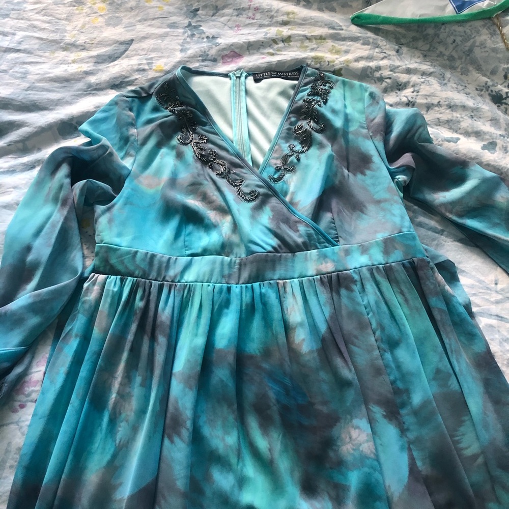 Maternity dress, maxi